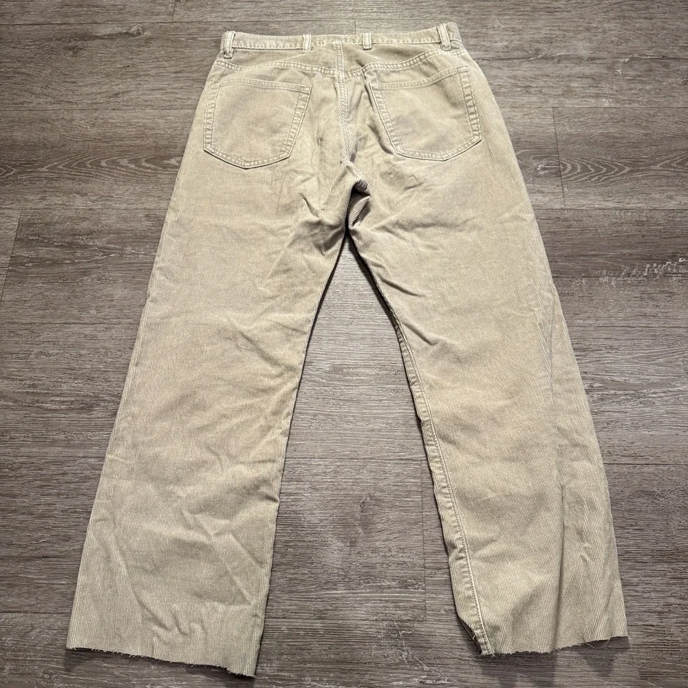 Banana Republic Pants Mens 30 Beige Corduroy Stretch Slim Fit 30x26 Casual Adult